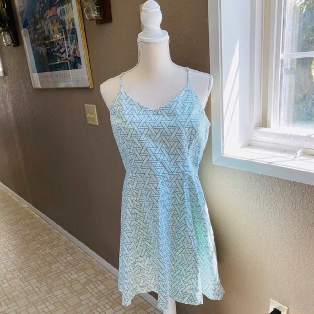 Banana Republic halter fit n flare dress, Sz. 12P